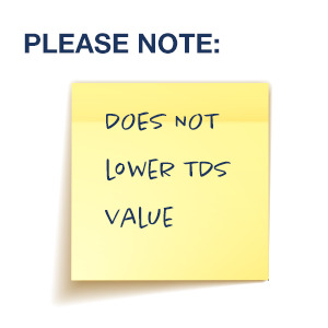 iSpring CT10-C does not lower the TDS